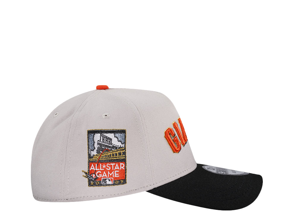 New Era San Francisco Giants All Star Game 2007 Stone Two Tone Edition 9Forty A Frame Snapback Hat