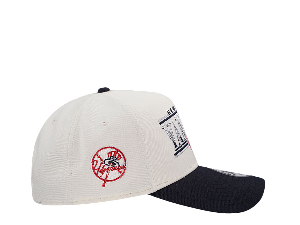 New Era New York Yankees Classic Chrome Two Tone Edition 9Forty A Frame Snapback Hat