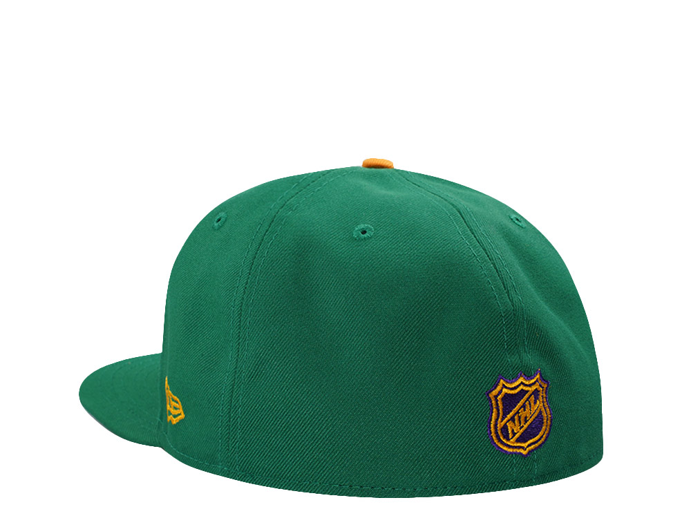 PRE-ORDER New Era Anaheim Ducks Inaugural Season Kelly Green Prime Edition 59Fifty Fitted Hat