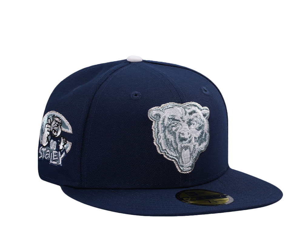 New Era Chicago Bears Staley Ocean Blue Prime Edition 59Fifty Fitted Hat
