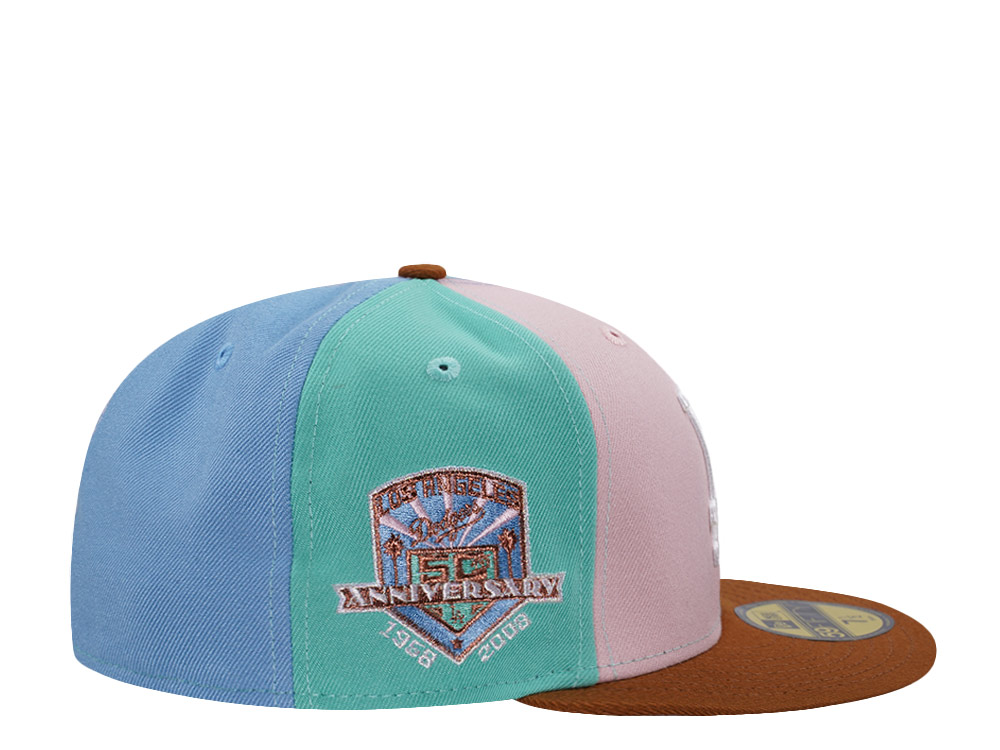 New Era Los Angeles Dodgers 50th Anniversary Pinwheel Edition 59Fifty Fitted Hat
