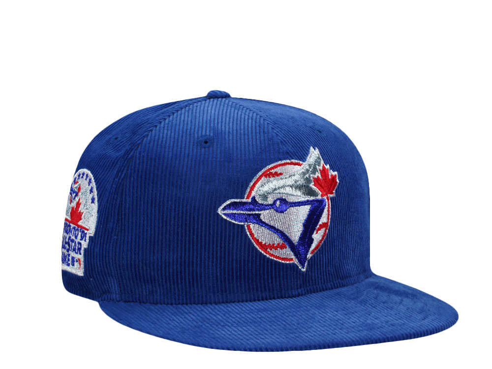New Era Toronto Blue Jays All Star Game 1991 Blue Corduroy Prime Edition 59Fifty Fitted Hat