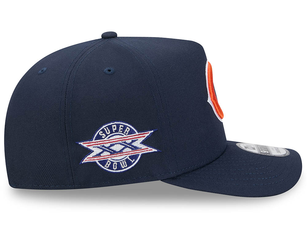 New Era Chicago Bears Super Bowl XX Navy 9Fifty A Frame Snapback Hat
