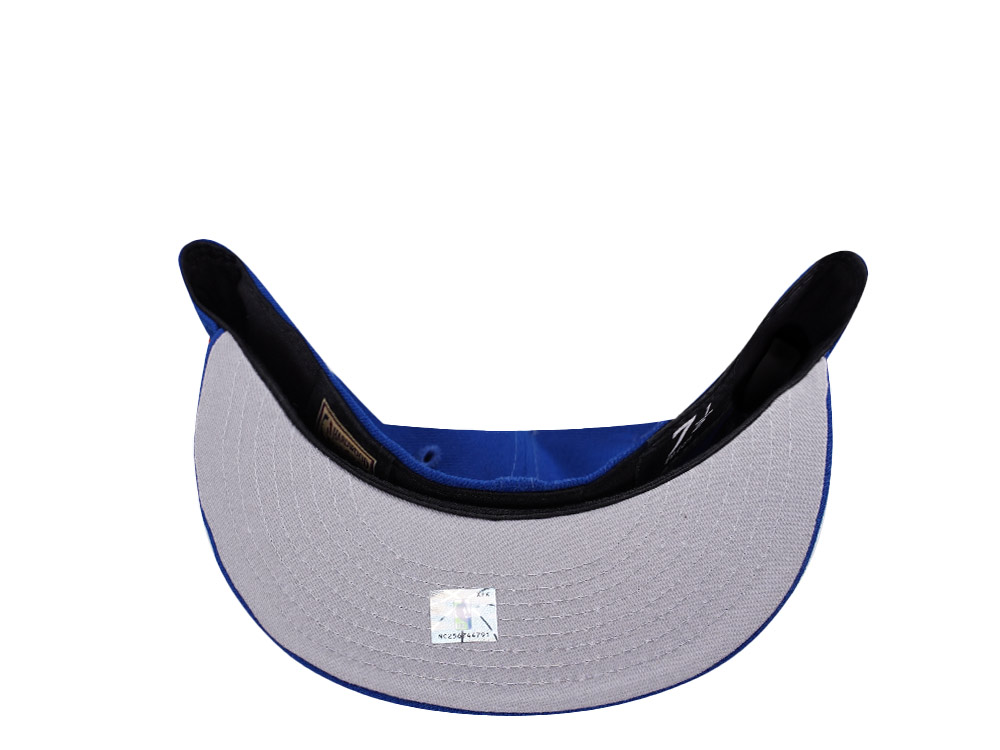 New Era New York Knicks 70th Anniversary Royal Blue Prime Edition 59Fifty Fitted Hat
