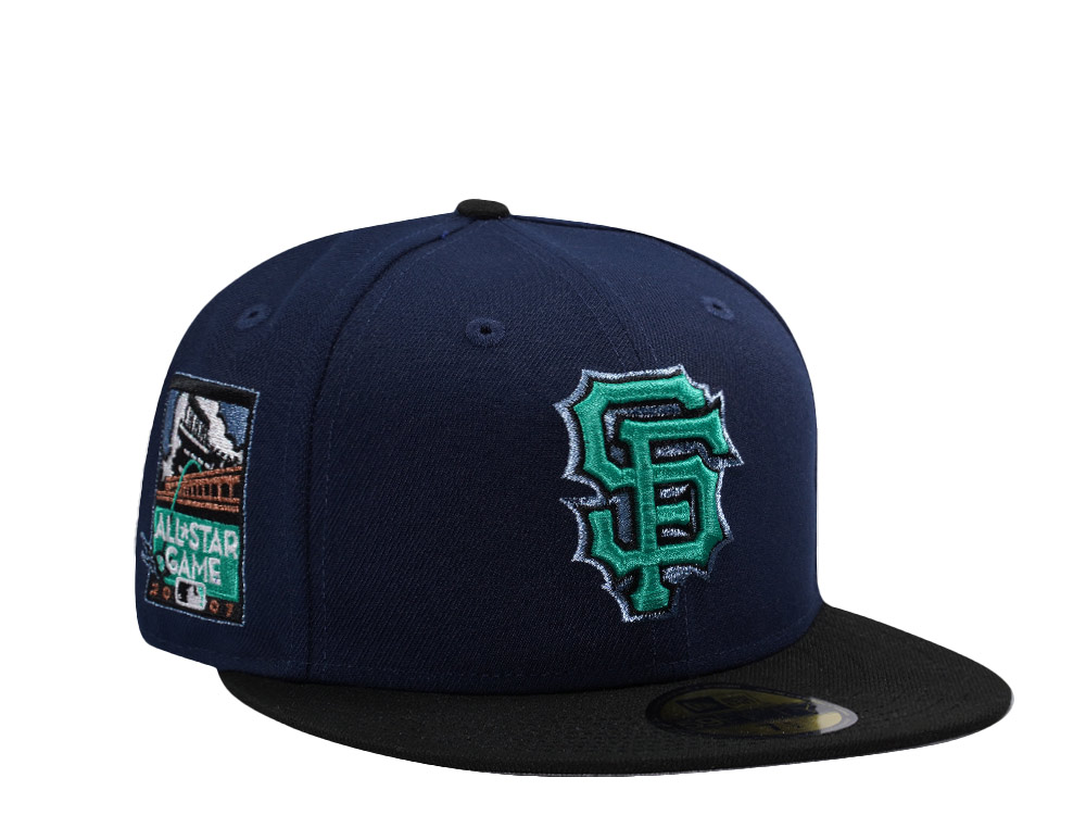 New Era San Francisco Giants All Star Game 2007 Ocean Blue Two Tone Edition 59Fifty Fitted Hat
