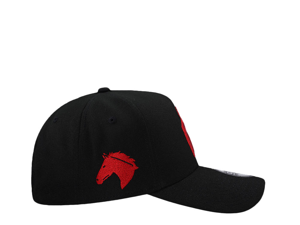 New Era The Godfather Black Red Prime Edition 9Forty A Frame Snapback Hat