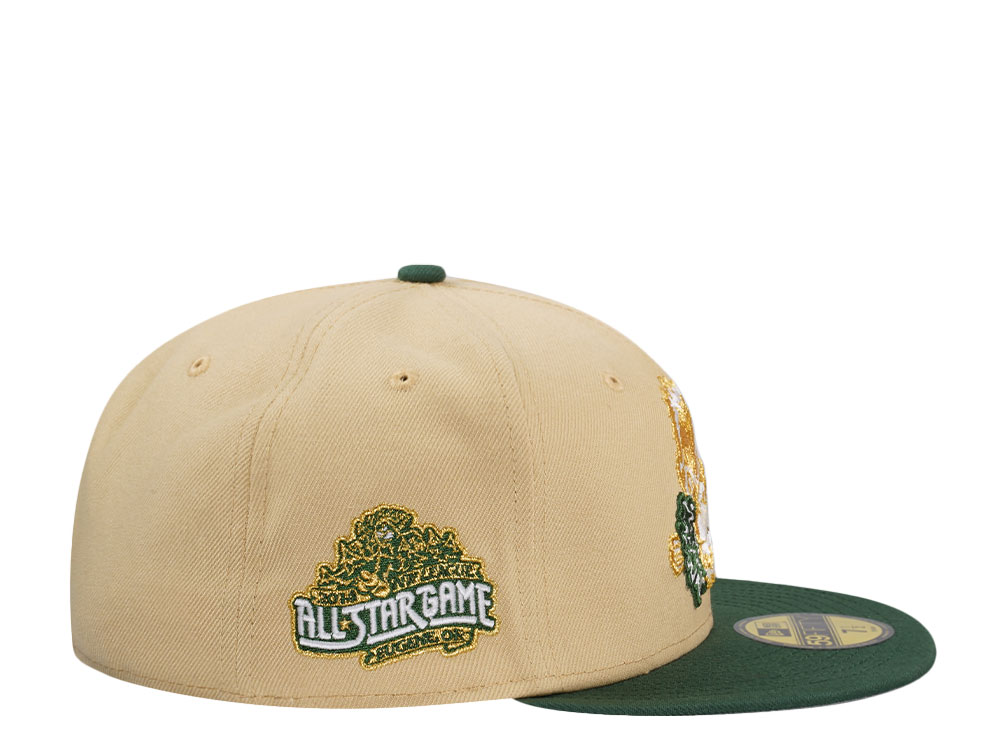 New Era Eugene Emeralds All Star Game 2014 Vegas Gold Two Tone Edition 59Fifty Fitted Hat