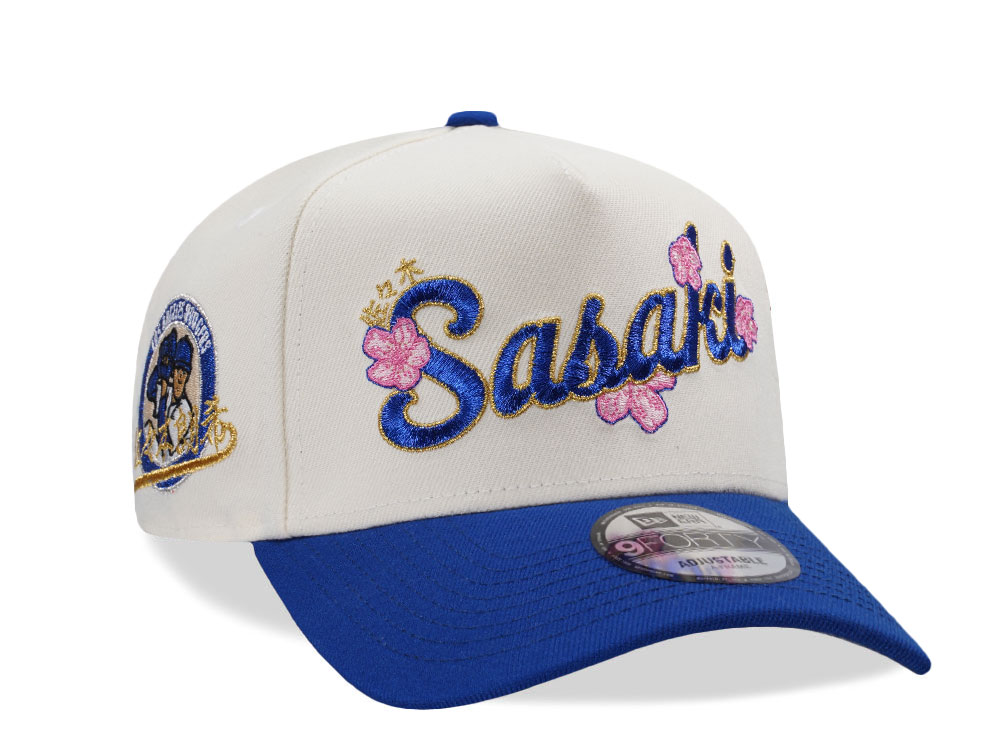 New Era Los Angeles Dodgers Sasaki Chrome Two Tone Edition 9Forty A Frame Snapback Hat