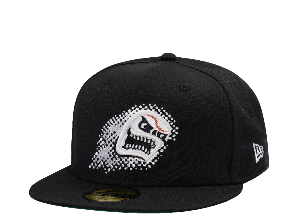 New Era Casper Ghosts Wool Black Throwback Edition 59Fifty Fitted Hat