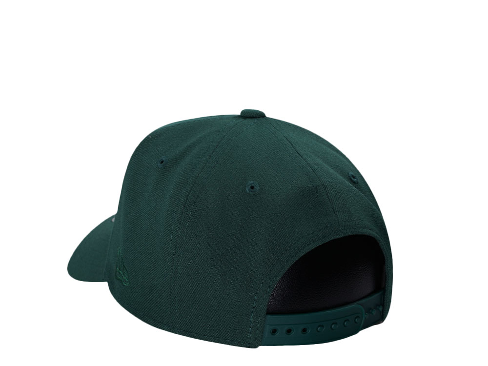 New Era Williamsport Crosscutters Dark Green Copper Edition 9Forty A Frame Snapback Hat