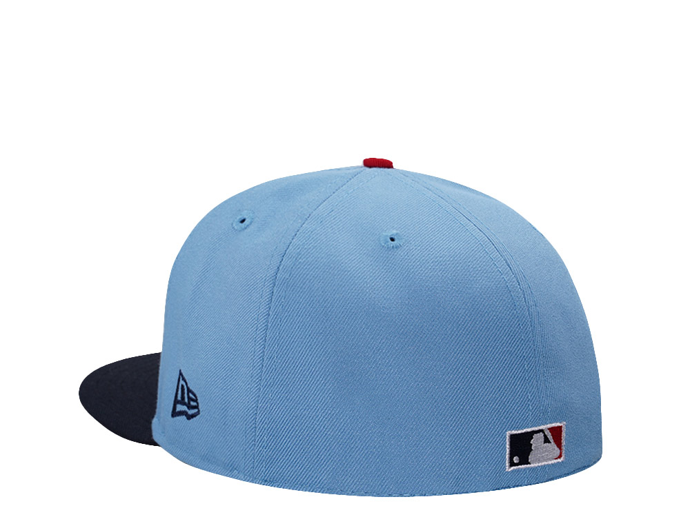 New Era Toronto Blue Jays 50th Anniversary Sky Blue Two Tone Edition 59Fifty Fitted Hat