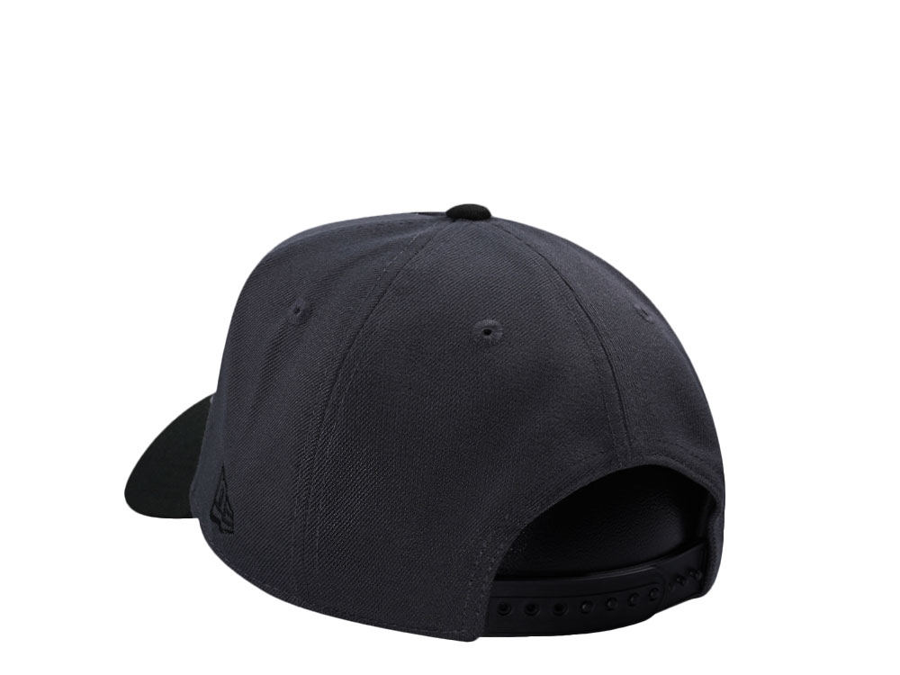 New Era New York Mets 60th Anniversary Dark Gray Two Tone Edition 9Forty A Frame Snapback Hat