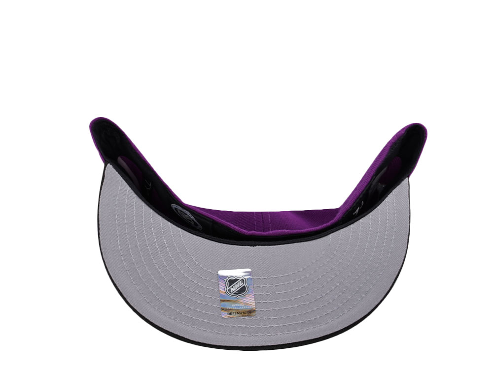 New Era Anaheim Ducks 10th Anniversary The Purple Prime Two Tone Edition 59Fifty Fitted Hat