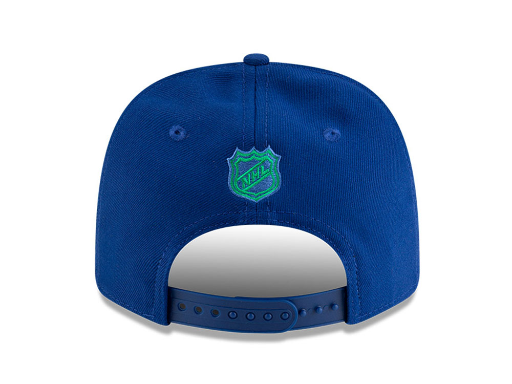 New Era Vancouver Canucks Blue 9Seventy Stretch Snapback Hat