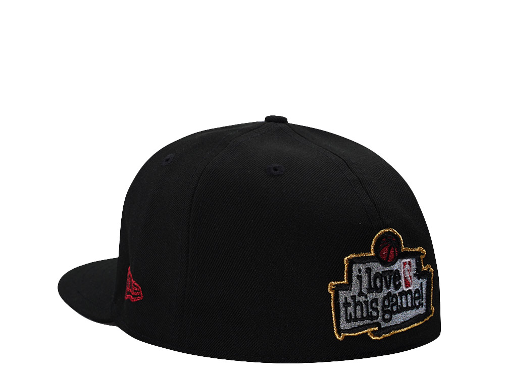 New Era Houston Rockets I Love This Game Metallic Black Prime Edition 59Fifty Fitted Hat