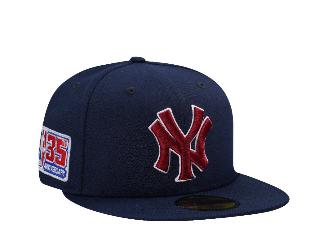 PRE-ORDER New Era New York Knicks 35th NBA Anniversary Navy Prime Edition 59Fifty Fitted Hat