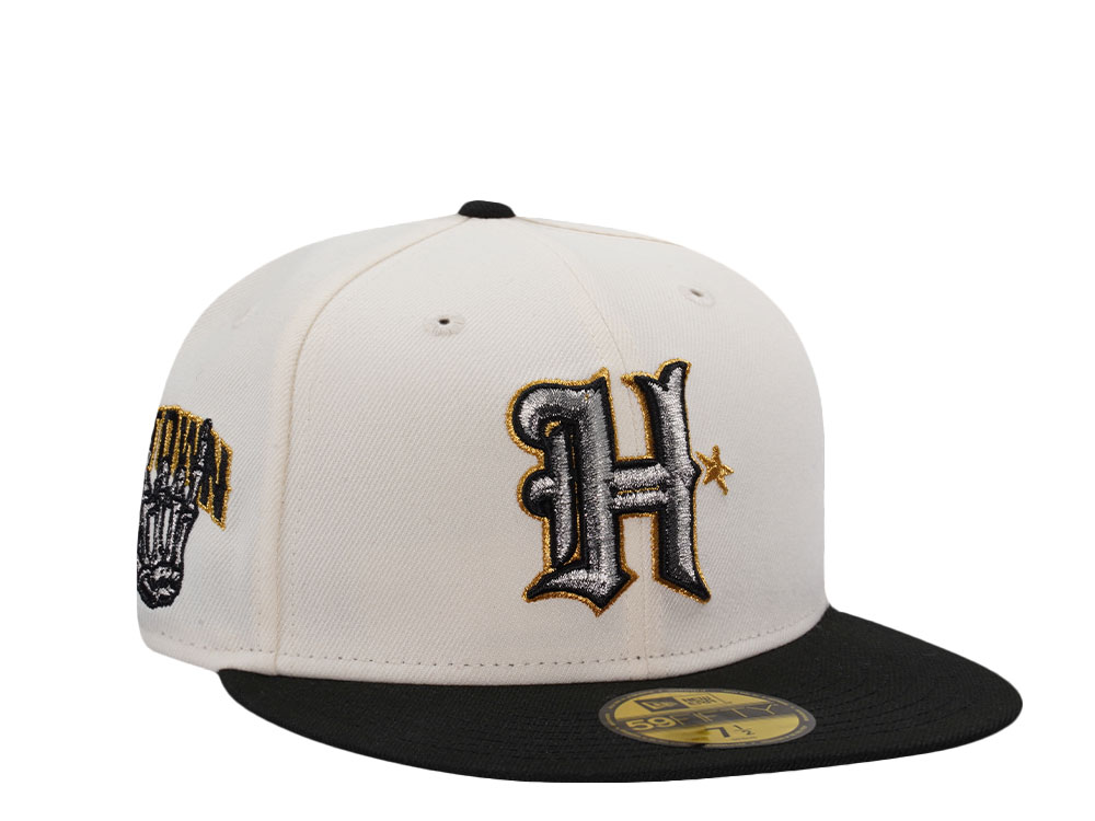 New Era Houston Texans H Town Chrome Two Tone Edition 59Fifty Fitted Hat