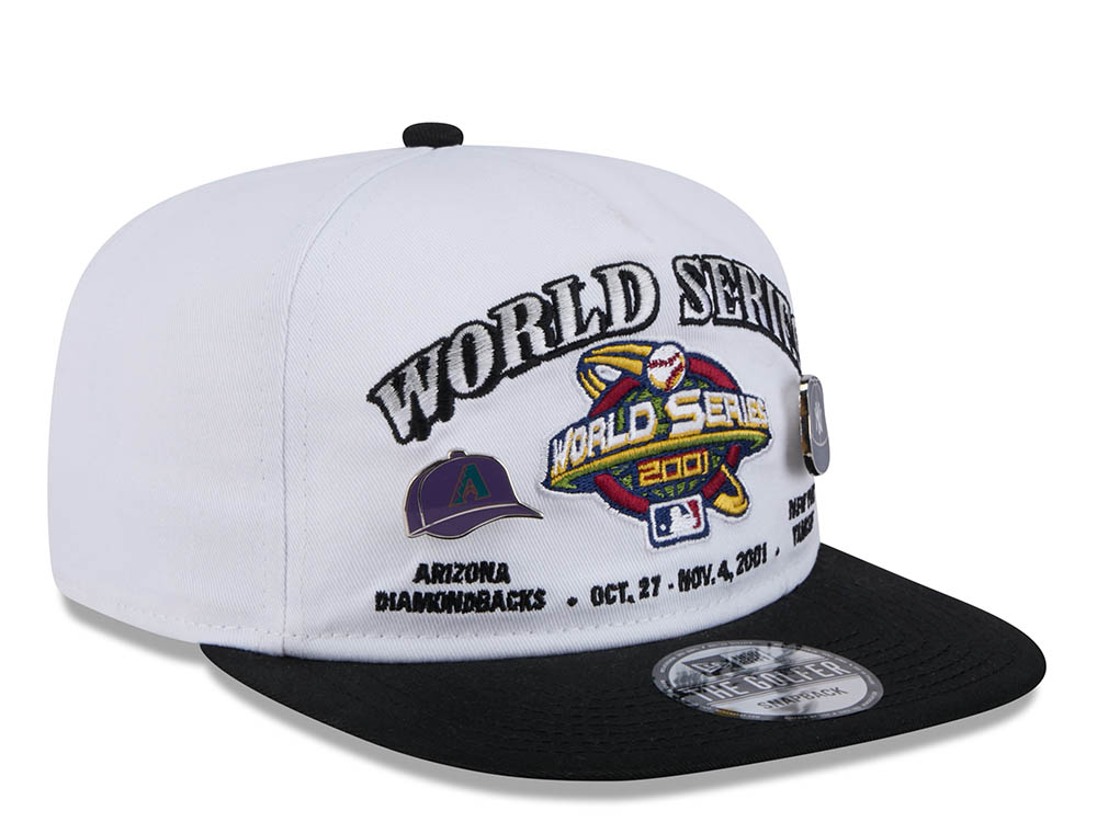 New Era World Series 2005 Championship Pin Golfer Snapback Hat