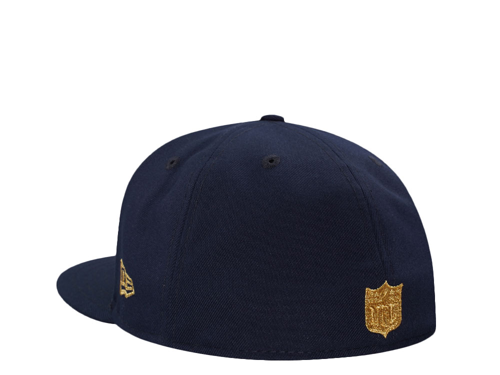 New Era New England Patriots 6x Super Bowl Champions 24k Edition 59Fifty Fitted Hat