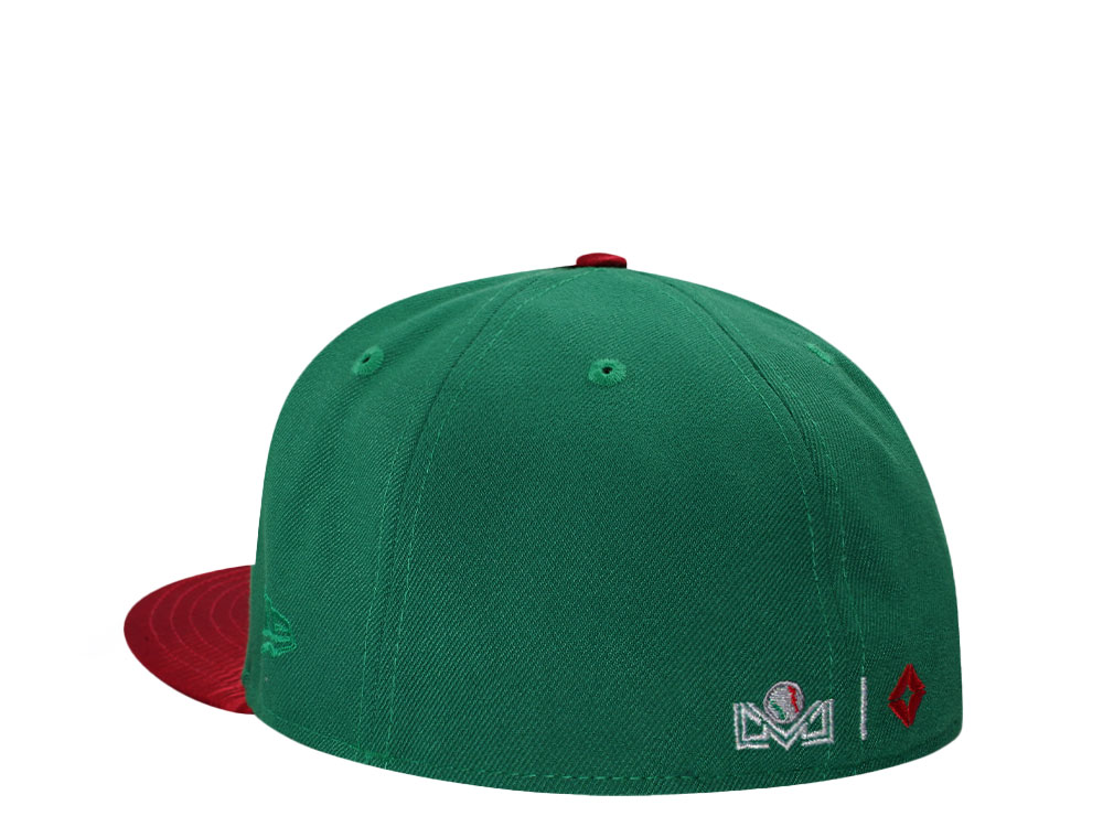 New Era Mexico Caribbean Series Satin Brim Two Tone Edition 59Fifty Fitted Hat