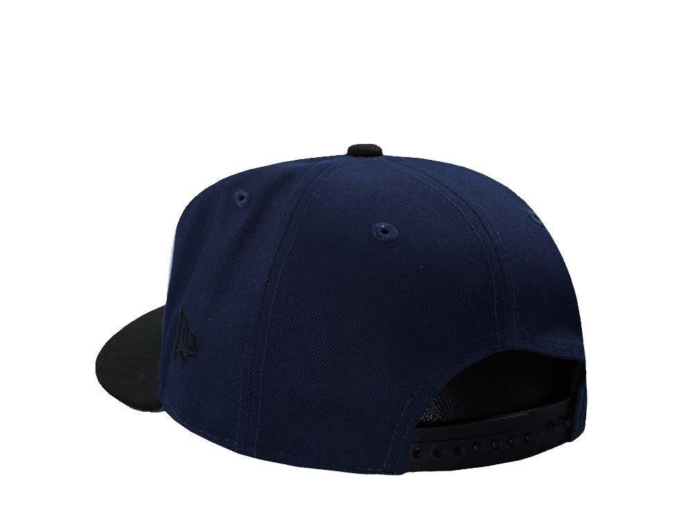 New Era Los Angeles Dodgers 40th Anniversary Ocean Blue Two Tone Edition 9Fifty A Frame Snapback Hat