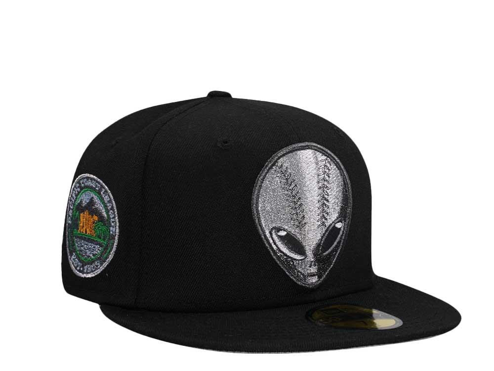 New Era Las Vegas 51s Silver Alien Edition 59Fifty Fitted Hat