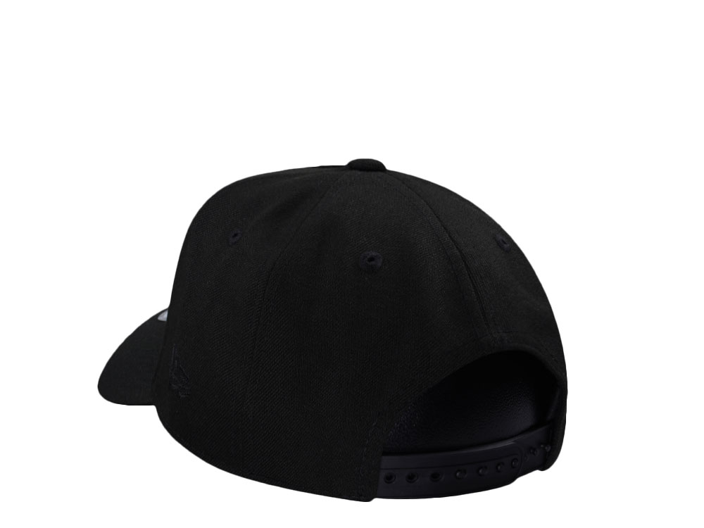 New Era Anaheim Angels Golden Detail Black Prime Edition 9Forty A Frame Snapback Hat