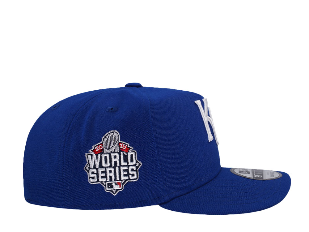 New Era Kansas City Royals World Series 2015 9Fifty A Frame Snapback Hat