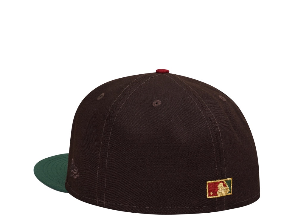 New Era Houston Astros Inuagural Season 2000 Burned Gold Two Tone Edition 59Fifty Fitted Hat