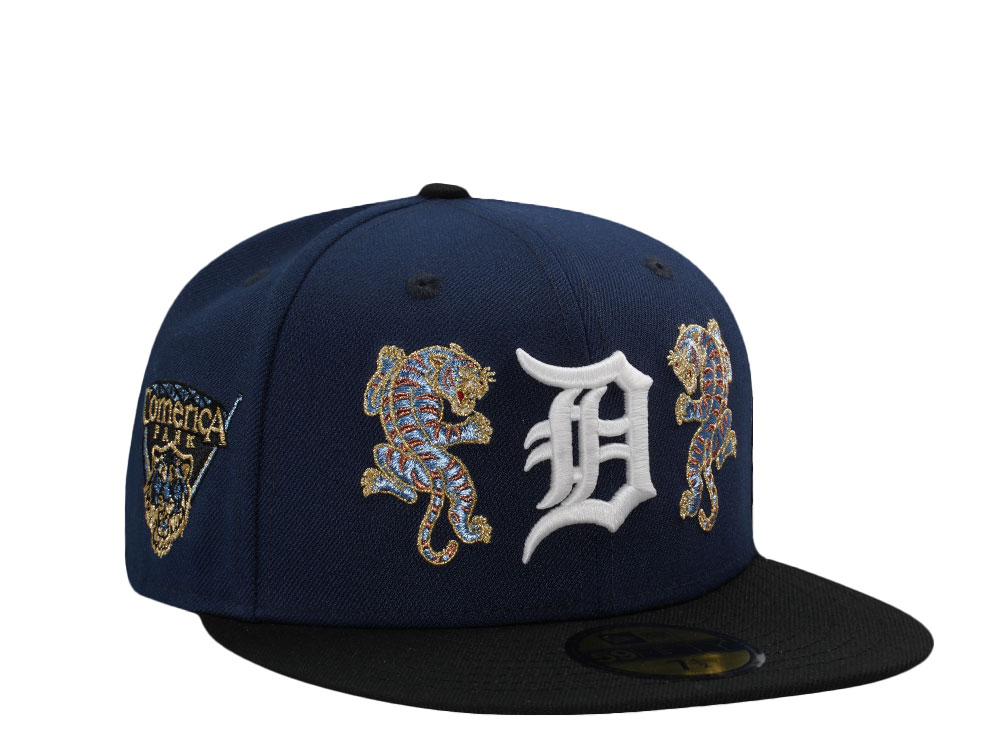 New Era Detroit Tigers Comercia Park Navy Two Tone Edition 59Fifty Fitted Hat