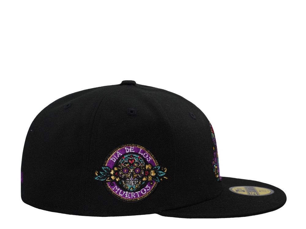 New Era Muertos Lady Black Prime Horror Edition 59Fifty Fitted Hat