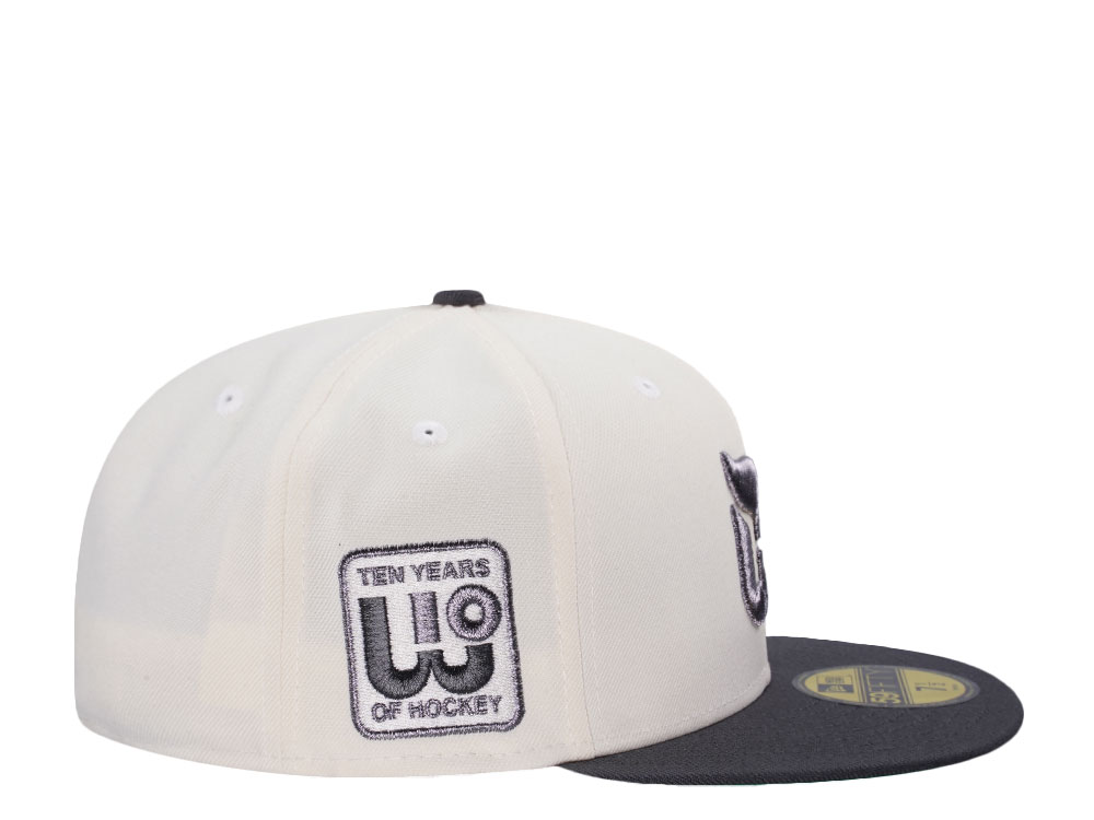 New Era Hartford Whalers 10th Anniversary Chrome Two Tone Edition 59Fifty Fitted Hat