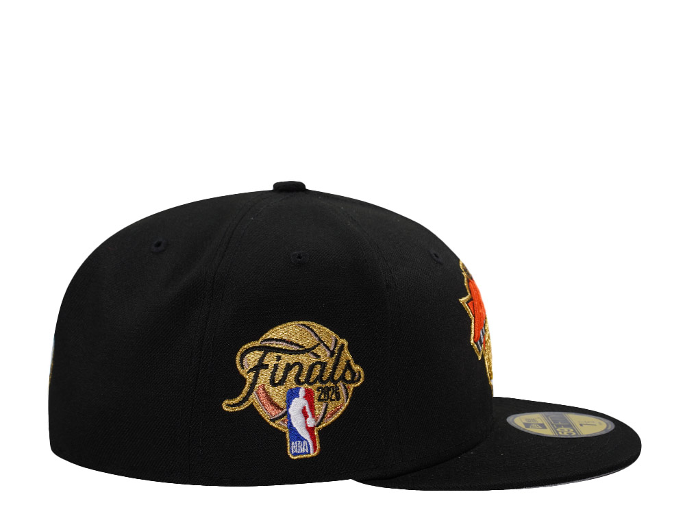 New Era New York Knicks NBA Finals 2026 Black Prime Edition 59Fifty Fitted Hat
