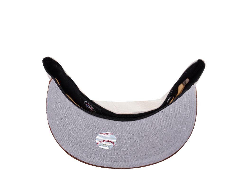 New Era Seattle Mariners 20th Anniversary Cream Latte Edition 59Fifty Fitted Hat