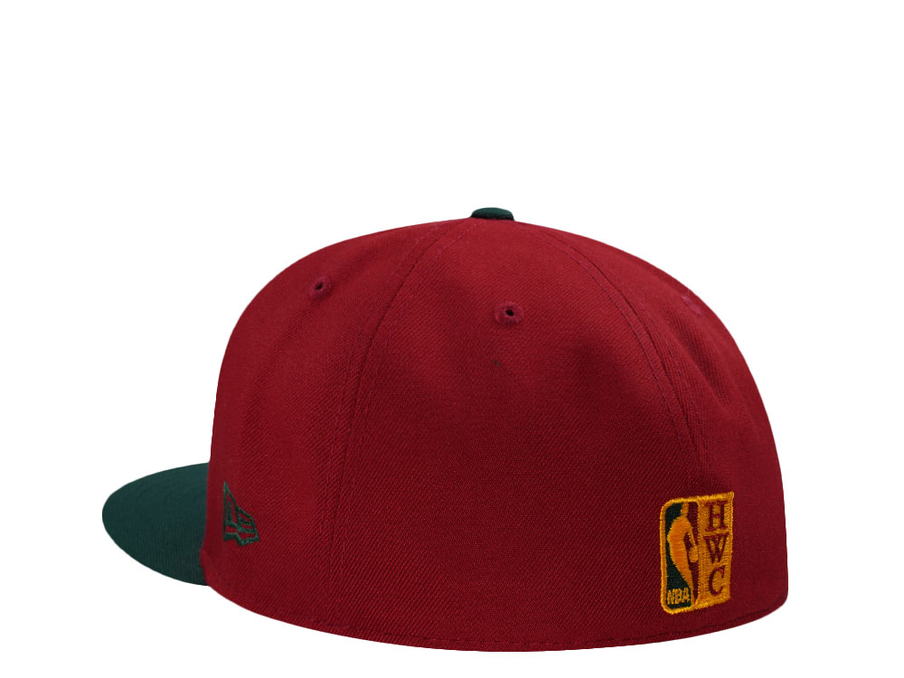 New Era Seattle Supersonics NBA Finals 1996 Red Two Tone Edition 59Fifty Fitted Hat