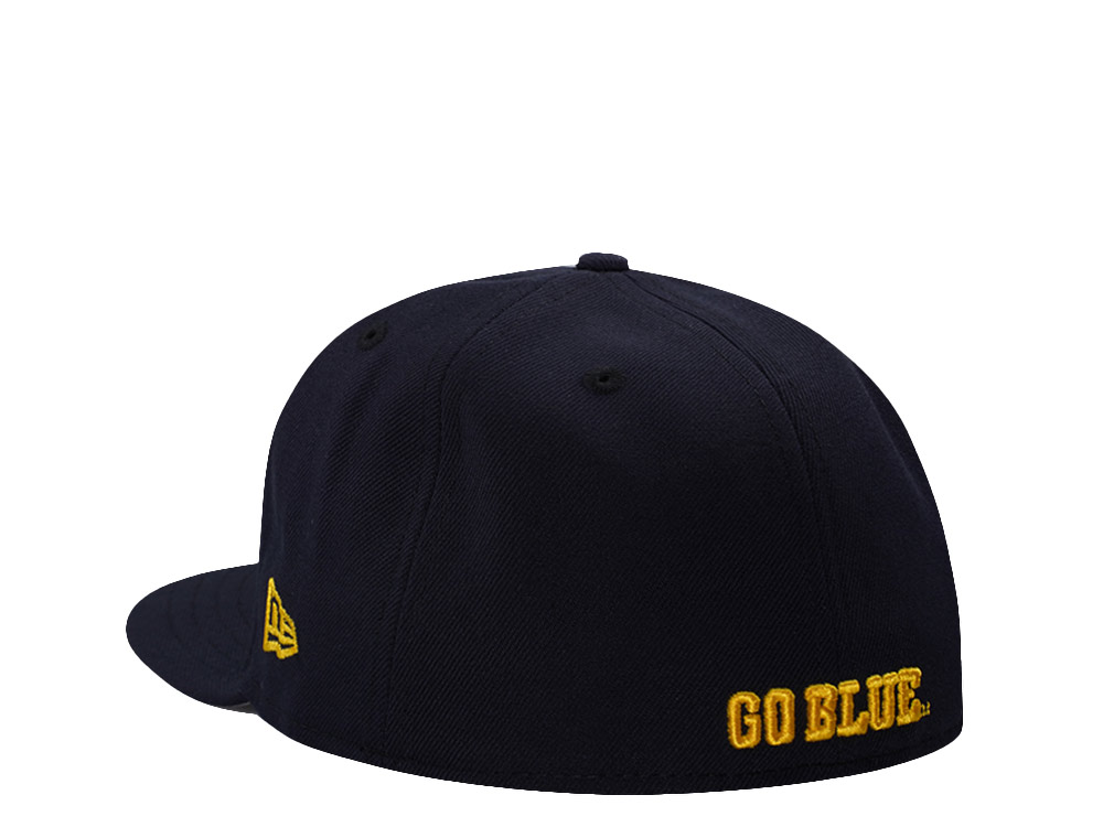 New Era Michigan Wolverines National Champions 2023 Navy Prime Edition 59Fifty Fitted Hat