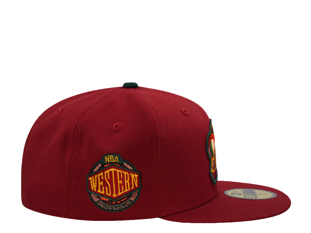 New Era Seattle Supersonics Western Conference Red Prime Edition 59Fifty Fitted Hat