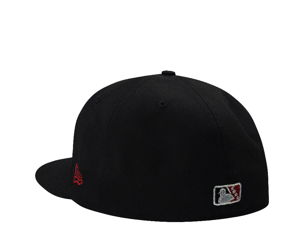 New Era Hickory Crawdads 25th Anniversary Black Prime Edition 59Fifty Fitted Hat