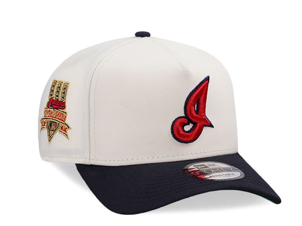 New Era Cleveland Indians All Star Game 1997 Chrome Two Tone Edition 9Forty A Frame Snapback Hat