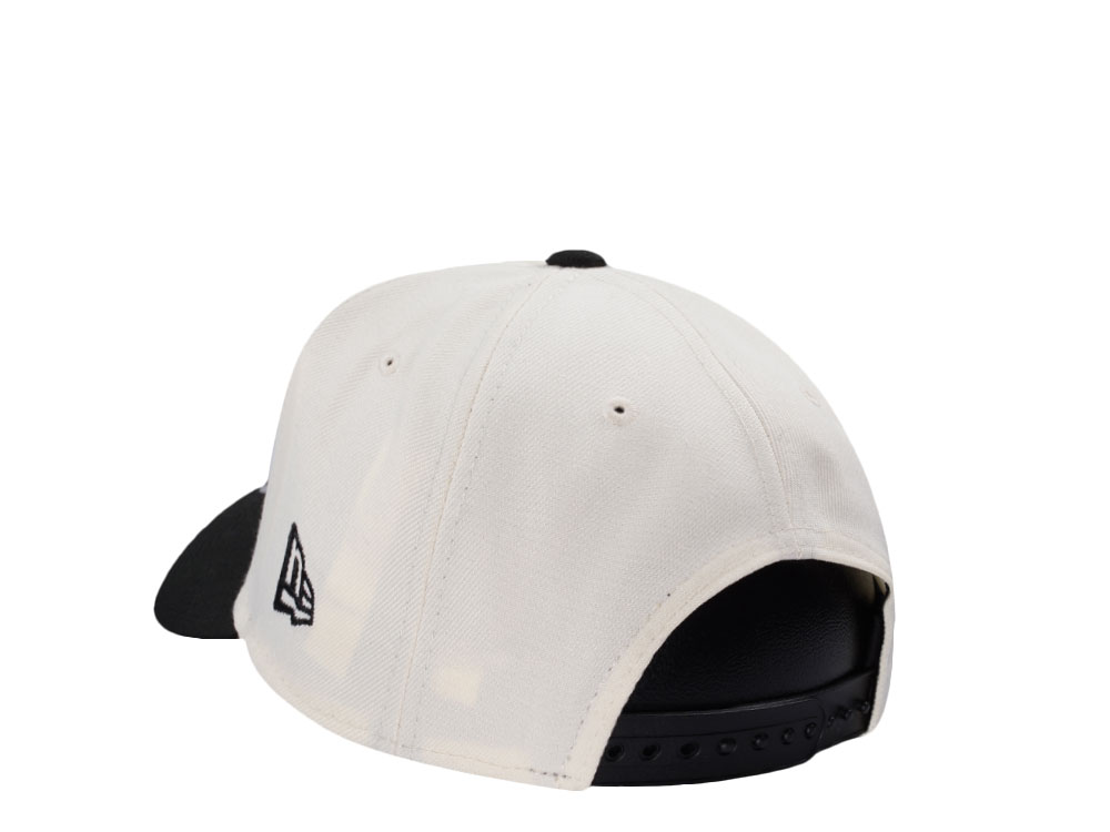 New Era Oakland Athletics World Series 1989 Chrome Two Tone Edition 9Forty A Frame Snapback Hat