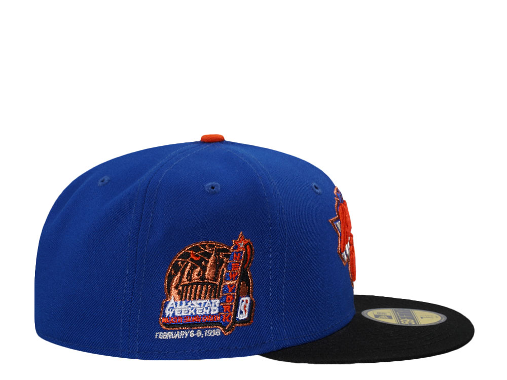 New Era New York Knicks Allstar Weekend Blue Two Tone Edition 59Fifty Fitted Hat