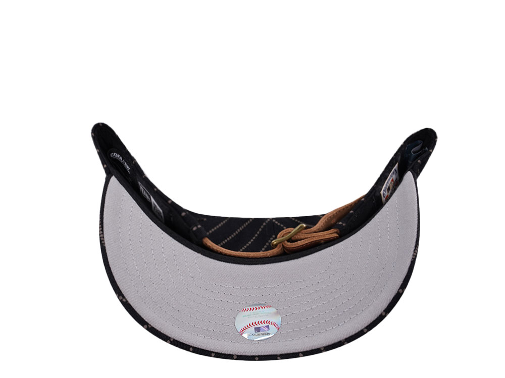 New Era x Three Looms Chicago White Sox Pinstripe 9Forty M-Crown A Frame Snapback Hat