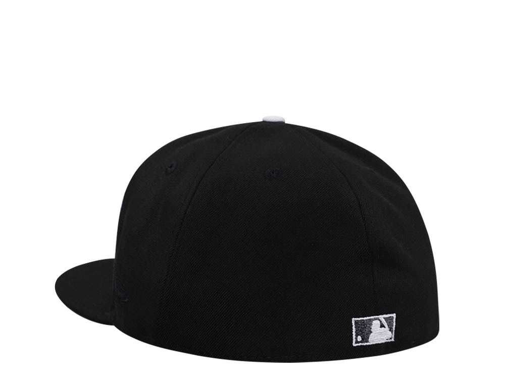 New Era Montreal Expos 25th Anniversary Black and White Edition 59Fifty Fitted Hat