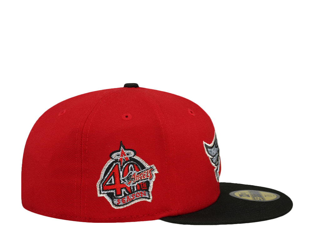 New Era Anaheim Angels 40 Seasons Metallic Two Tone Edition 59Fifty Fitted Hat
