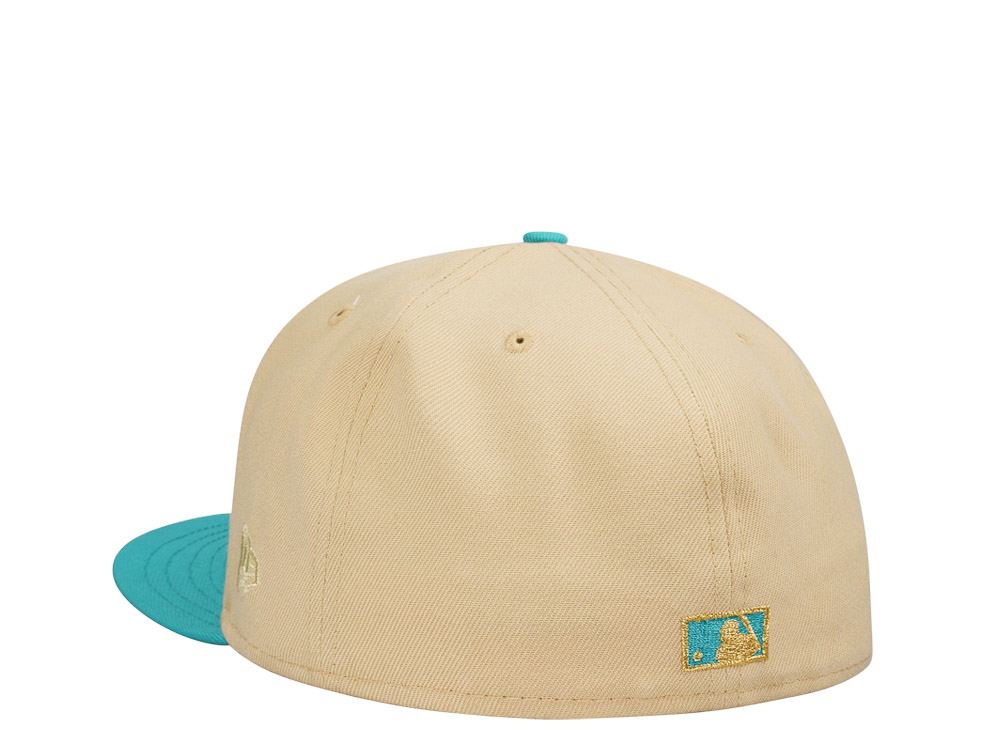 New Era Florida Marlins 10th Anniversary Vegas Script Two Tone Edition 59Fifty Fitted Hat