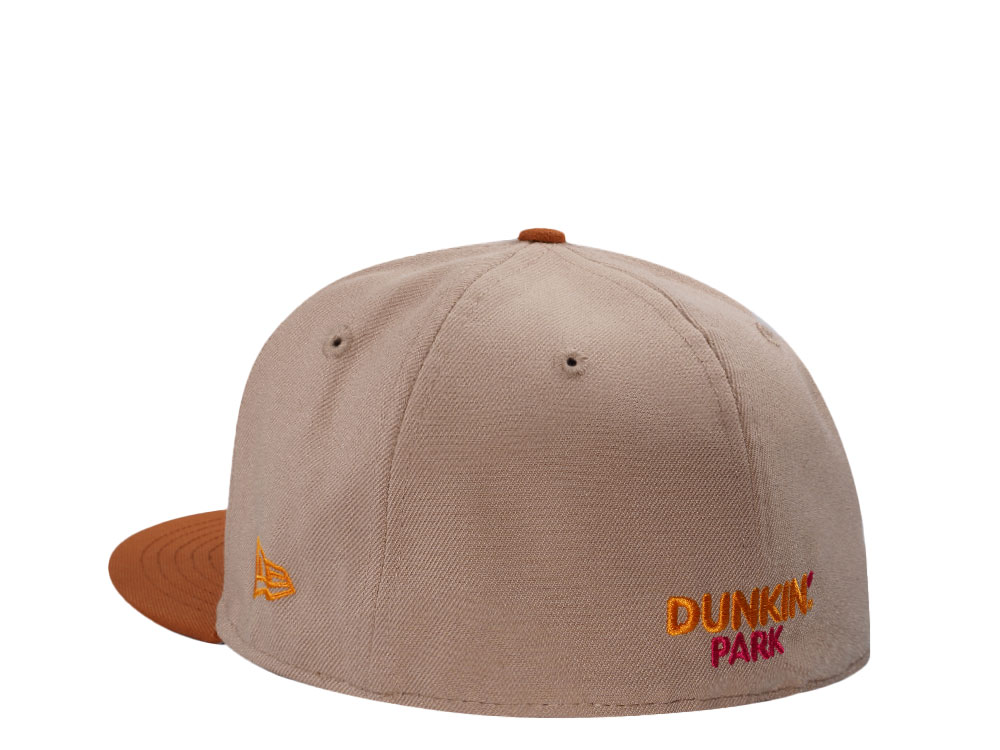 New Era Hartford Yard Goats 10th Anniversary Camel Two Tone Edition 59Fifty Fitted Hat