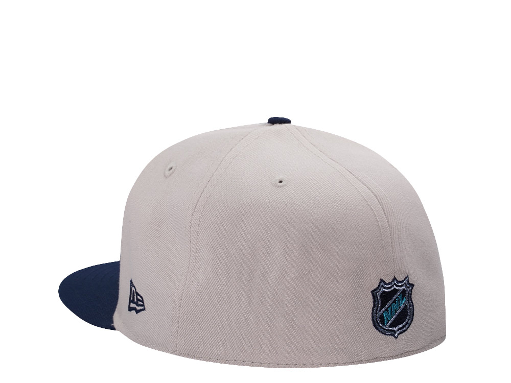New Era Anaheim Ducks Stadium Series Stone Two Tone Edition 59Fifty Fitted Hat