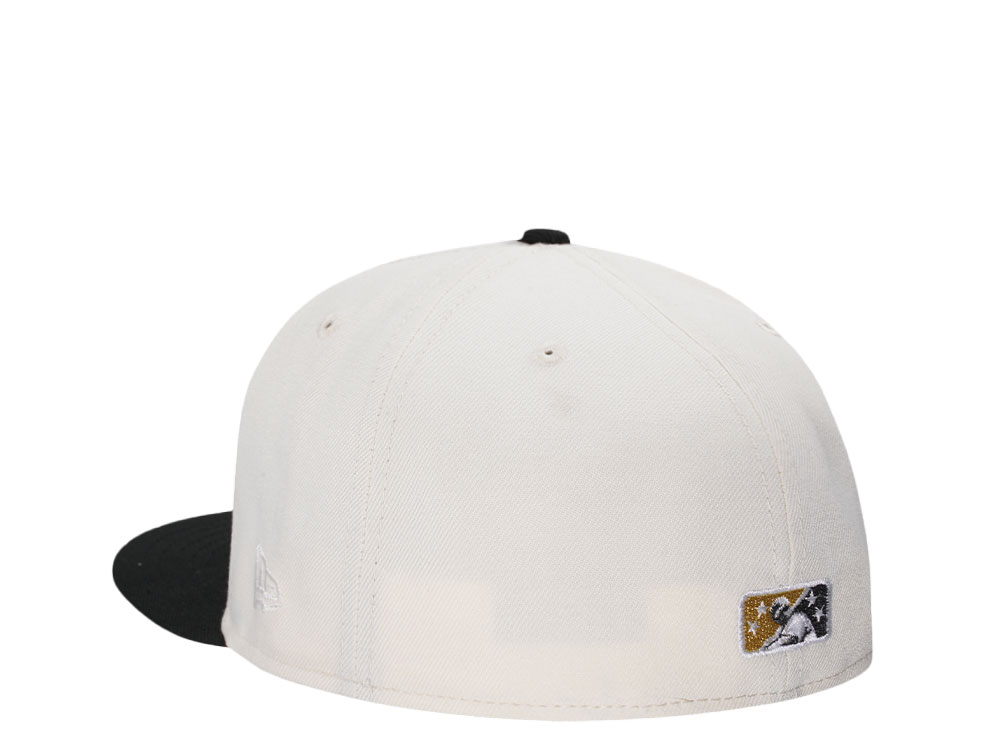 New Era Tulsa Drillers Chrome Black Prime Two Tone Edition 59Fifty Fitted Hat