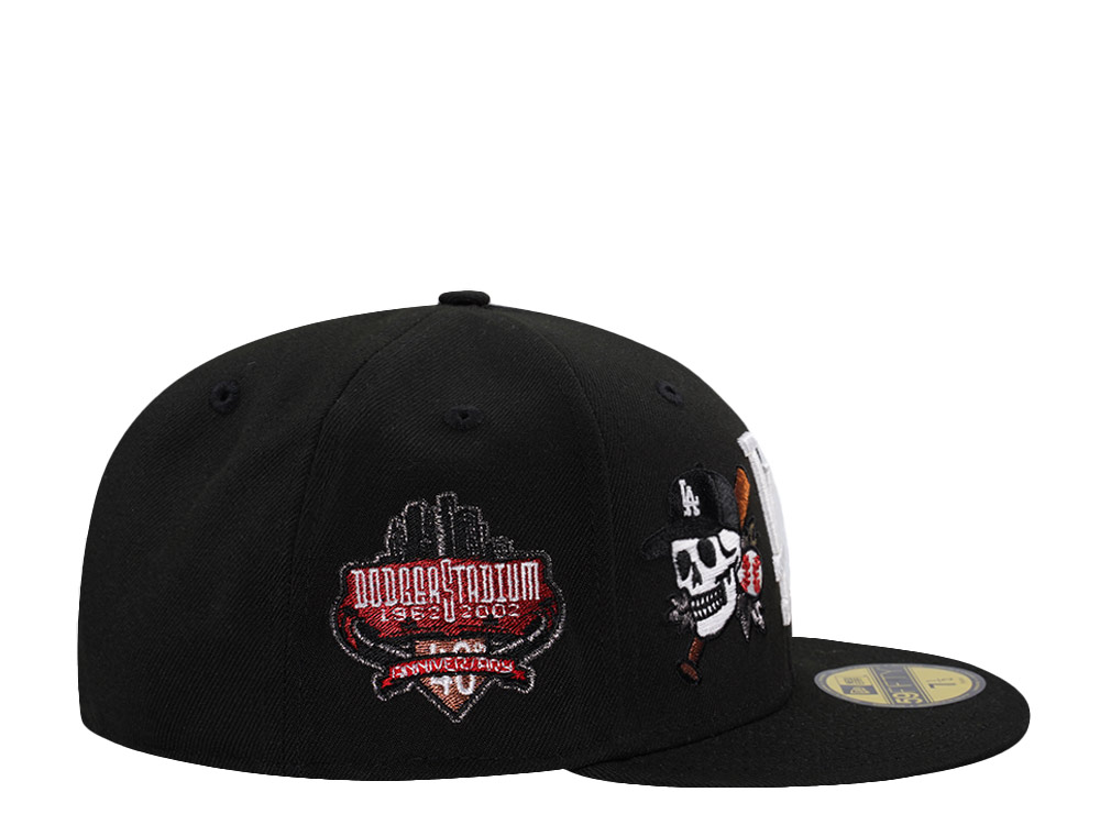 New Era Los Angeles Dodgers 40th Anniversary Tattoo Black Prime Edition 59Fifty Fitted Hat