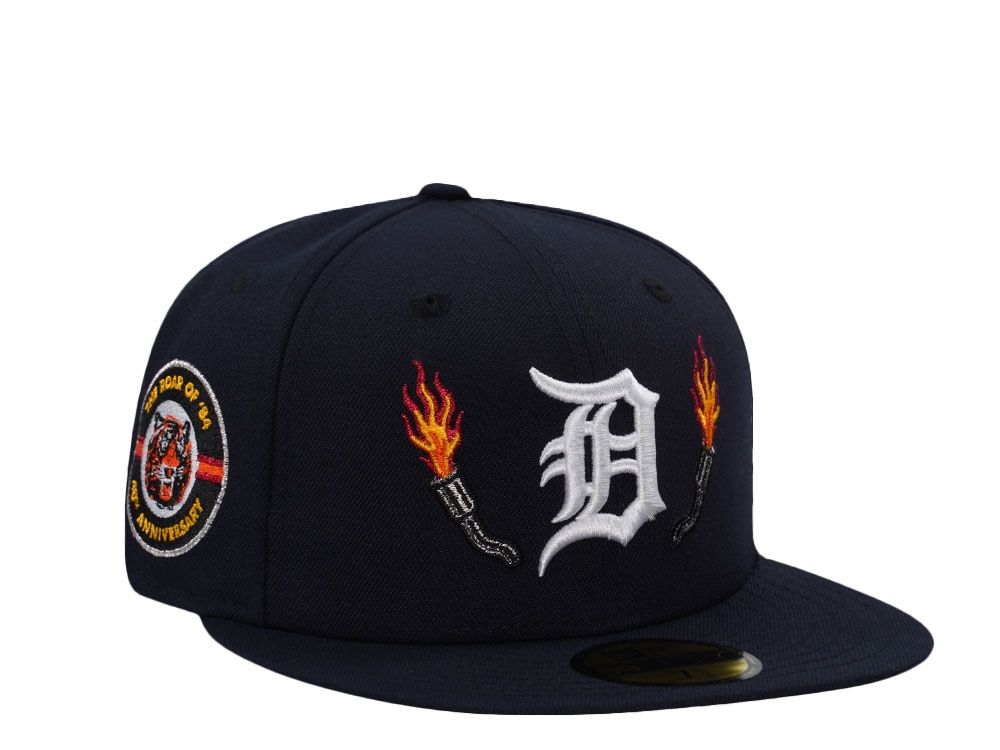 New Era Detroit Tigers 40th Anniversary Navy Prime Edition 59Fifty Fitted Hat